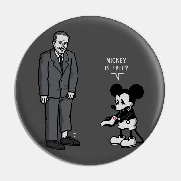 Mickey Is Free! Pin by Raffiti