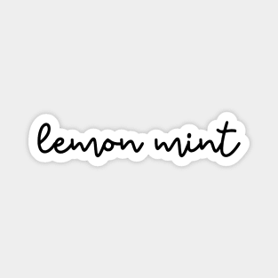 lemon mint Magnet