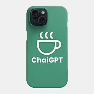 ChaiGPT - Chai Tea - ChatGPT Style (White) Phone Case