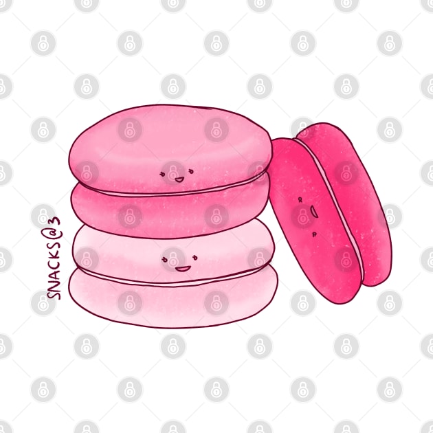 PINK Macaron by Snacks At 3