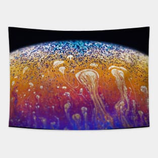 Soap Bubble Close Up Tapestry