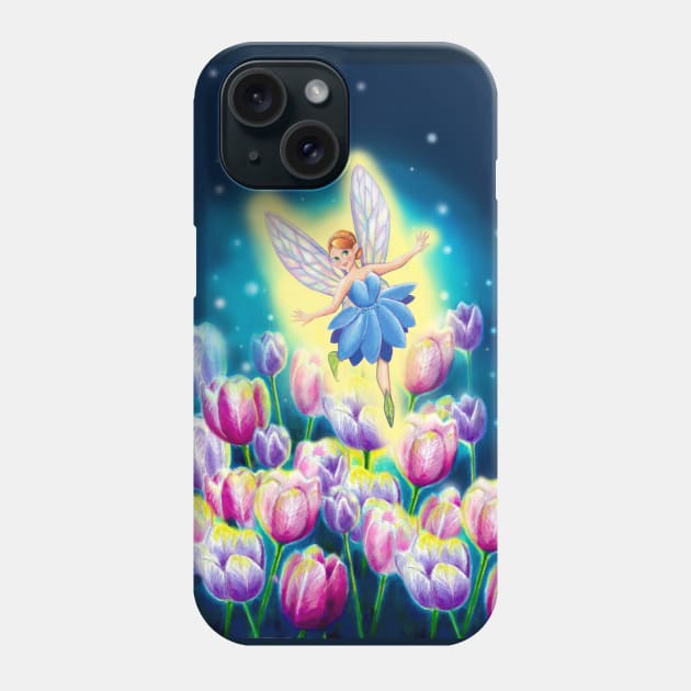 Blu Fairy Phone Case by Kimikim