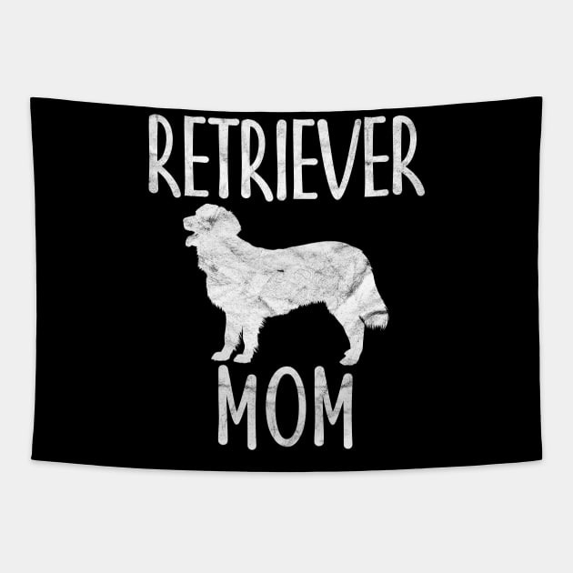 Vintage Retriever Mom Gift Dog Owner Pet Mother Retrievers Tapestry by rhondamoller87