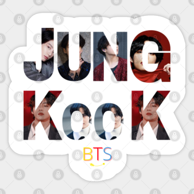 Jungkook bts army GIFT university - Bts Army - Sticker