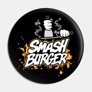 I Love Smash Burgers Pin