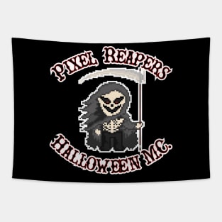 Pixel Reapers Halloween M.C. (Back) Tapestry