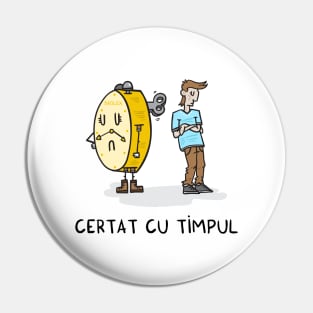 Certat cu timpul Pin