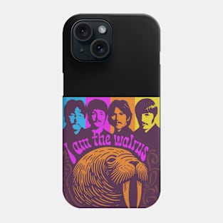 I am walrus beatles magical mystery tour tshirt merch Phone Case