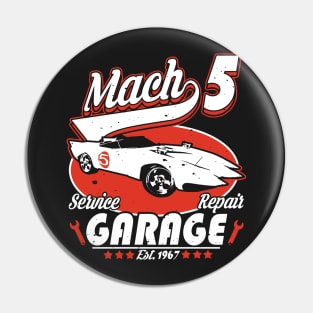 Mach 5 Garage Pin