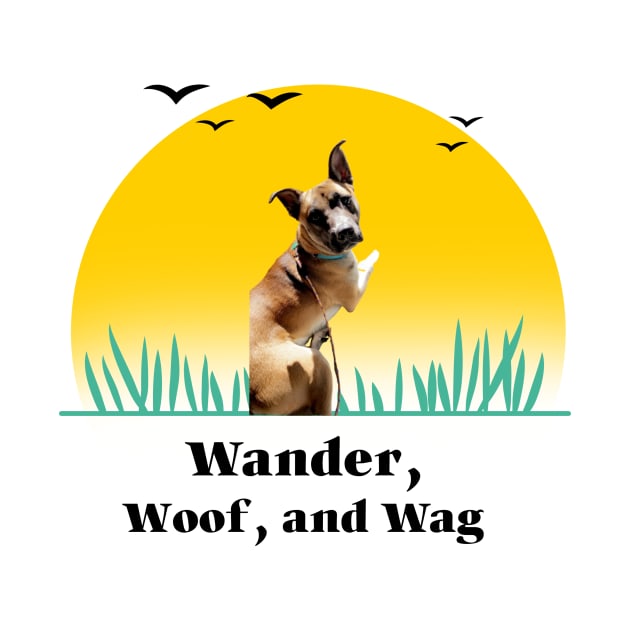 Wander, Woof, and Wag Dog by Wonder Wear