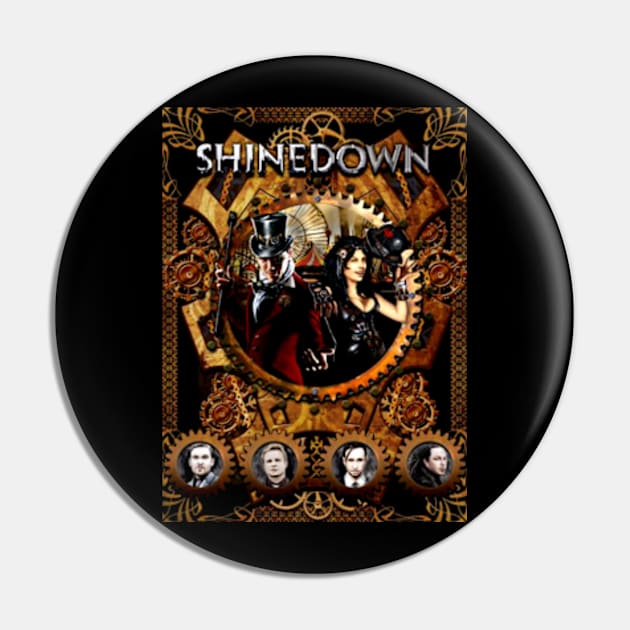 SHINEDOWN MERCH VTG Pin by mracryl