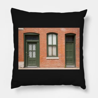 between the doors Pillow