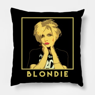 Debbie Harry Pop Art Silhouette Fanart Pillow