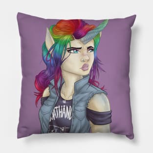 Unicorn - Monster Girls Pillow