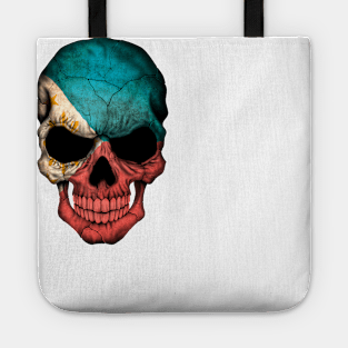 Filipino Flag Skull Tote