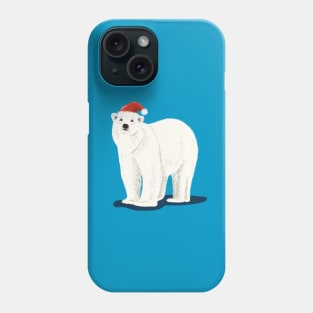 Festive Polar Bear Phone Case