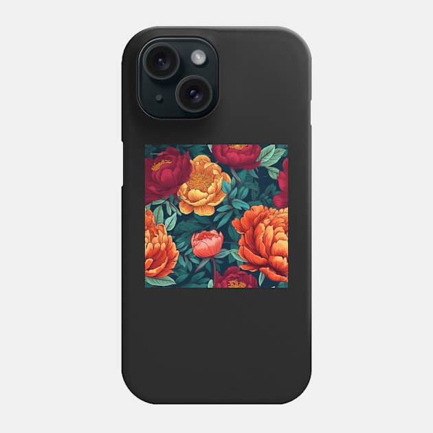 Peonies Phone Case by tommytyrer