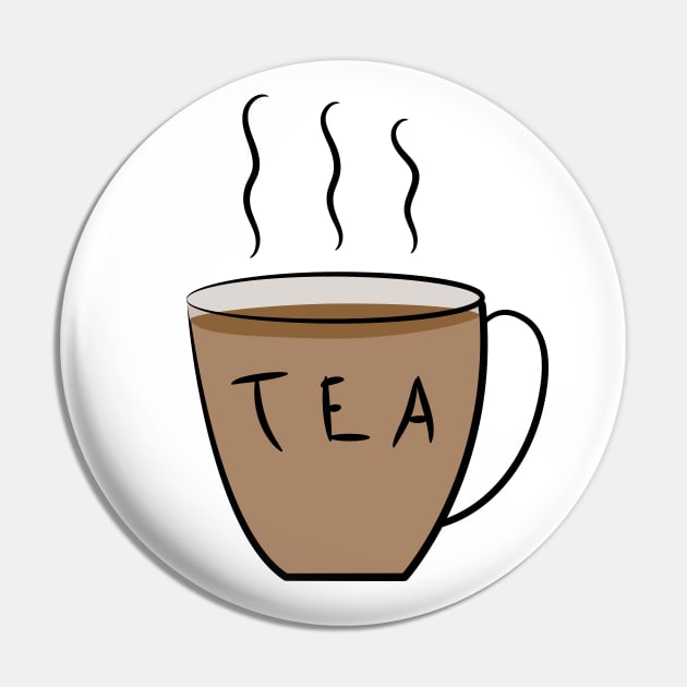 Cup of tea Pin by EvgeniiV