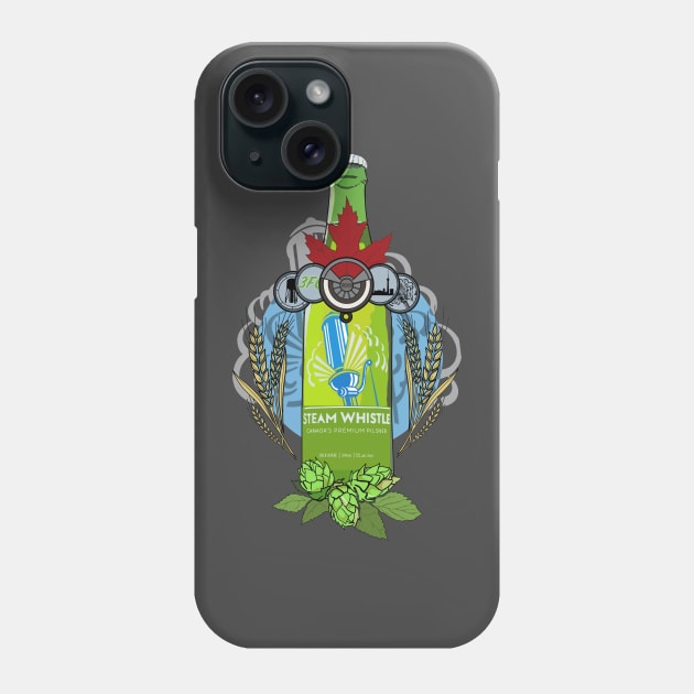 Steam Whistle Beer Phone Case by tharrisunCreative