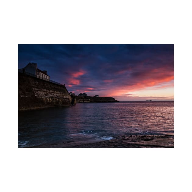 Daybreak At Cullercoats by Reg-K-Atkinson