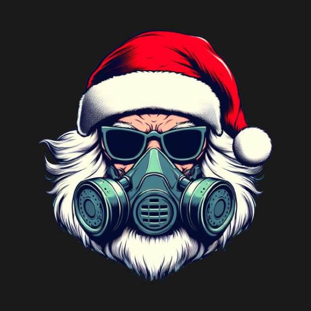 gas mask war santa by Anthony88