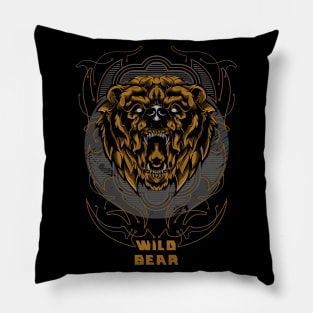 Wild Bear Pillow