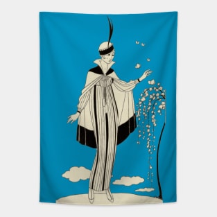 Vintage Women's Fashion Tapestry