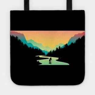 Paddleboard Adventure Wide Tote