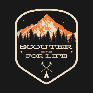 Scouter for Life - Camp Counselor Design - Camp Staff T-Design T-Shirt