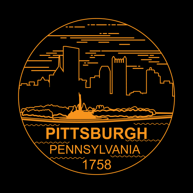 Pittsburgh Line Logo by Baggss