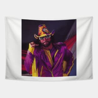 Macho man art Tapestry