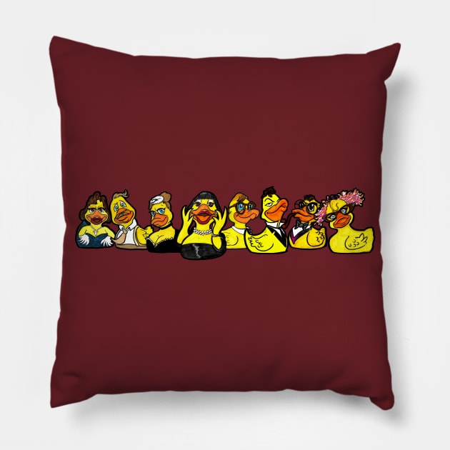 Clue Duckies Pillow by NoahGinex