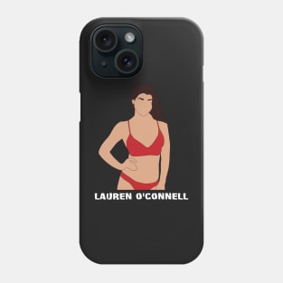 Lauren O'Connell - White Lettering Phone Case