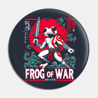 Frog of War Pin