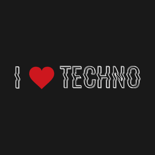 TECHNO MUSIC LOVER - collector edition T-Shirt