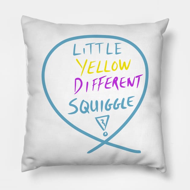 #11 The squiggle collection - It’s squiggle nonsense Pillow by stephenignacio