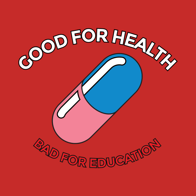 Akira Kaneda Pill Jacket Good for Health Bad for Education by Natural 20 Shirts
