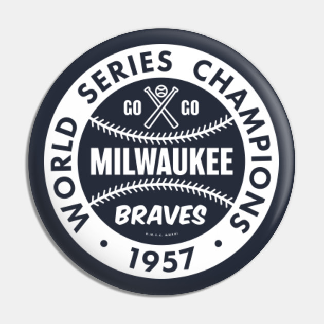 Milwaukee Braves - 1957 World Series Champions Pin