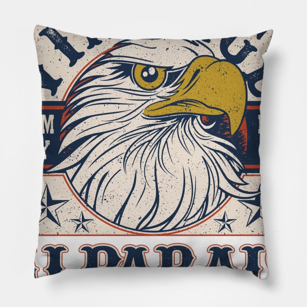 Valparaiso Indiana Retro Vintage Limited Edition Pillow by aavejudo