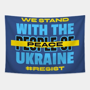 Ukraine Resist Tapestry