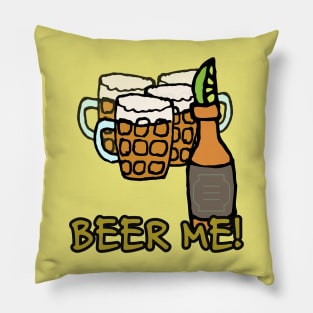 Beer Me Pillow