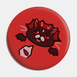 Vampire Kitty Pin