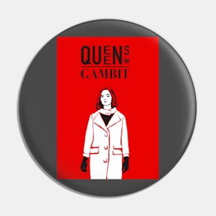 Queen's Gambit poster Pin