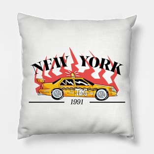 NYC Cab Pillow