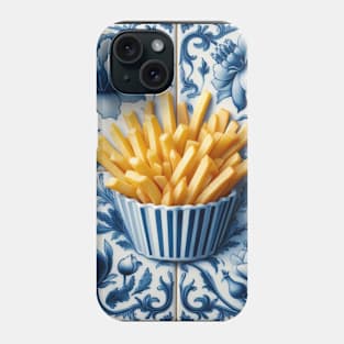 Delft Tile With Fast Food No.7 Phone Case