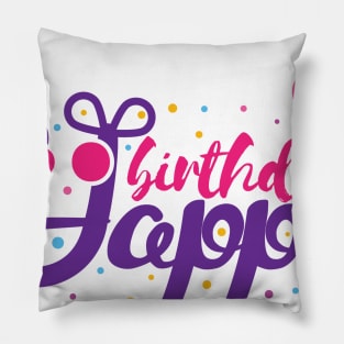 Happy Birthdays Pillow