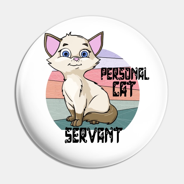 Personal Cat servant Pin by ShopiLike