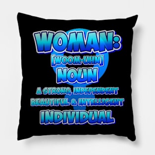 Woman Definition Pillow