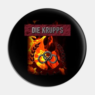 Die Krupps - On Fire. Pin