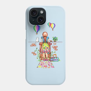 Daydreaming On The Garden Gate Phone Case